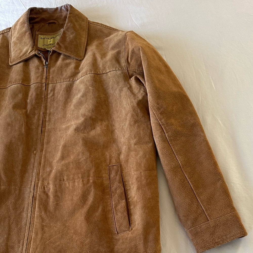 Boston Harbour Genuine Leather Jacket, Size L - Picture 2 of 16